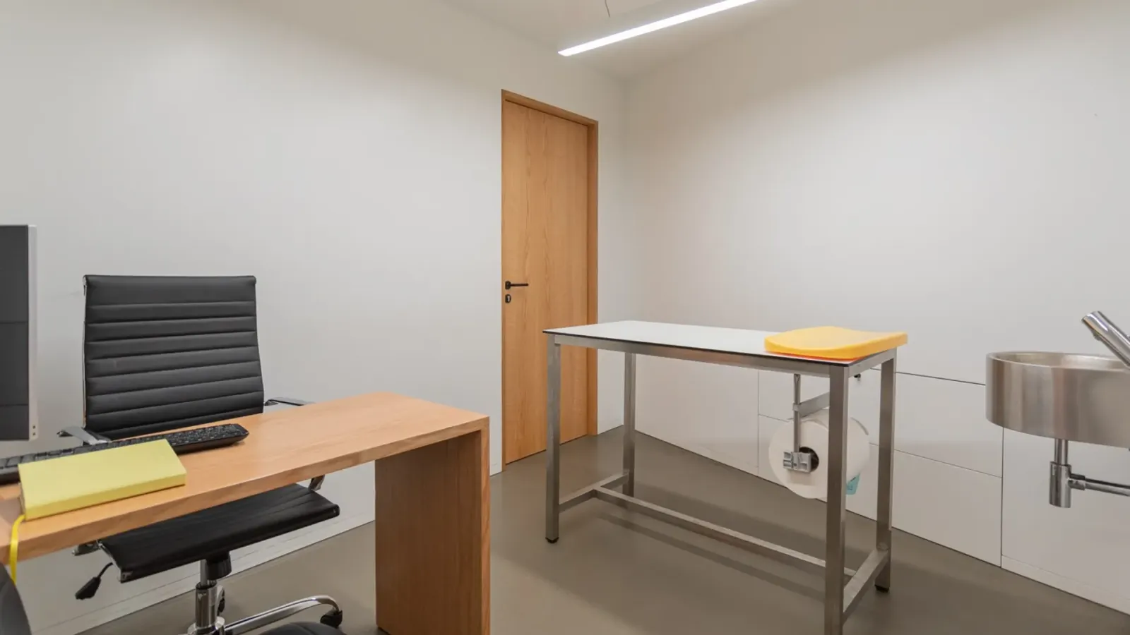Consultório da Clínica Veterinária Serpa Pinto, no Porto